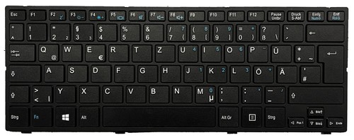 Deutsche Tastatur Medion Akoya E11201 S2218 SF20GM6 82-382PXB7105 2037000650M - Picture 2 of 3