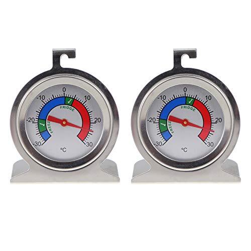 Thermometer World, Confezione da 2, Temperatura per Frigorifero, 1 (Z2o)