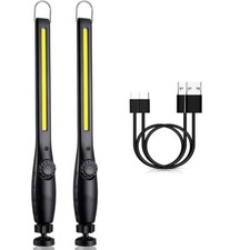 LED Arbeitsleuchte Mit Magnet - 1100 Lumen Werkstattlampe Mit Schwenkfunktion & Aufladbar