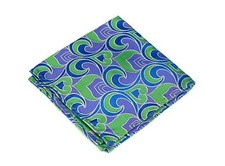 Lord R Colton Masterworks Pocket Square - Lake Lacar Purple - 75 Retail New