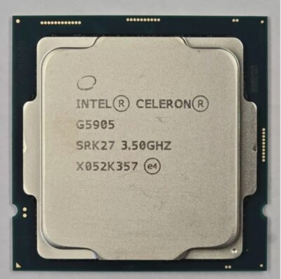 Intel Celeron G5905 LGA 1200 CPU Processor Comet Lake Dual-Core 3.5GHz UHD 610