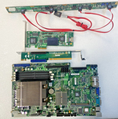 SuperMicro H8SMU REV 1.1  Motherboard /WITH CPU & EXTRAS
