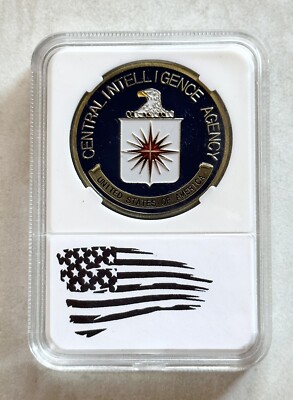 US CIA Central Intelligence Agency Center of Intelligence Challenge Coin Bronze
