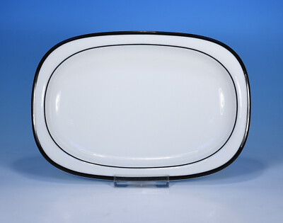 Rosenthal 'Suomi Anthracite' Bowl 24 X 16.5 Cm. 1st Choice