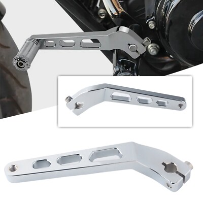 Chrome Shift Lever Shifter for Harley 91-17 Dyna Wide Super Glide Street Fat Bob