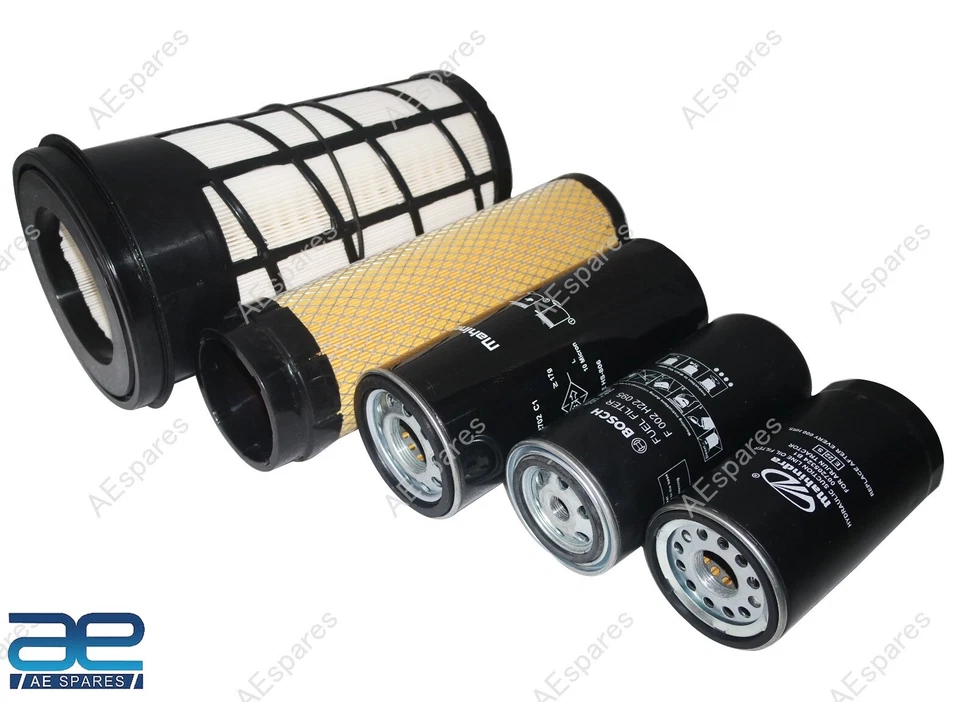 Filter Kit Pack of 5 For Mahindra Tractor 5530 2WD-T3 / 5530 2WD Synchro S2u - Image 2 of 4