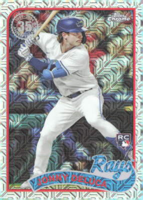 2024 Topps Series 2 Jonny Deluca #2T89C-76 1989 Chrome Mojo