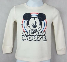 Disney Mickey Mouse Toddler Thermal T-Shirt Officially Licensed Jumping Beans