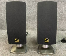 Acoustic Authority 11" Satellite Speakers Pair 🎶📻 Compact Stereo R/L