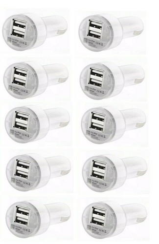 Wholesale Dual USB Port Car Charger Adapter 2.1A For iPhone LG HTC Samsung All - Picture 7 of 15