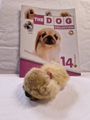 Echtes The Dog Artlist Collection - Pekingese Plüsch Weichspielzeug + Mag
