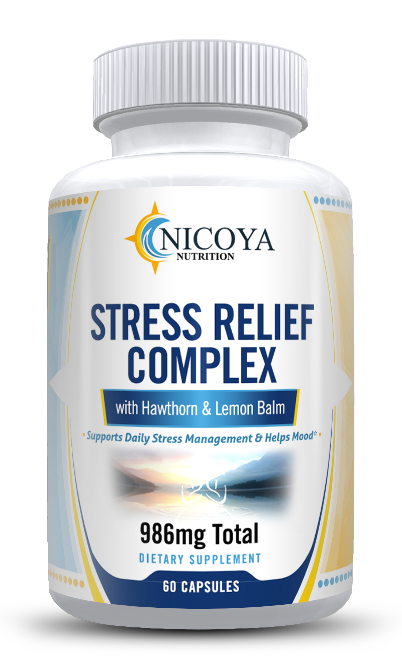 Natural Stress Relief, Calming & AntiAnxiety Vitamin Supplement Capsules 691036126408 eBay