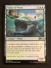 1x Foil Waker of Waves (084) Core Set 2021 M21 LP MTG Magic the Gathering x1 MKE