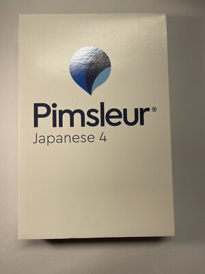 Pimsleur Japanese Level 4 CD: Learn to Speak and Japanese!