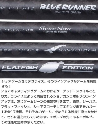 PALMS ShoreGun EVOLV SFTGS-811L・BL Spinning Rod | eBay