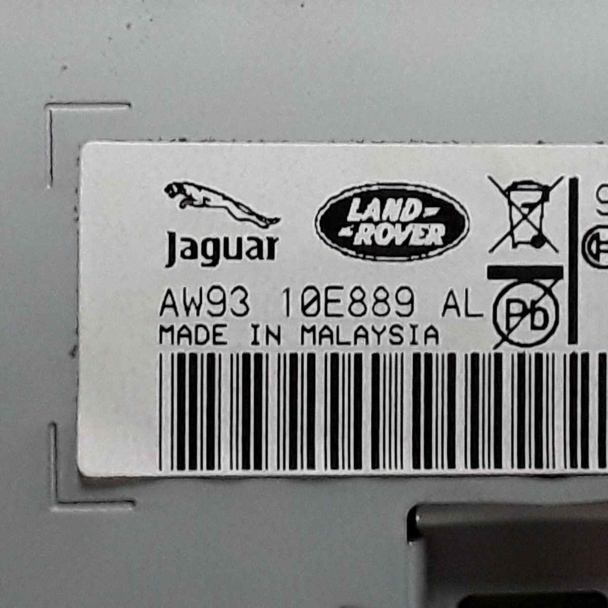 11 12 Jaguar XJ series navigation display screen OEM AW93