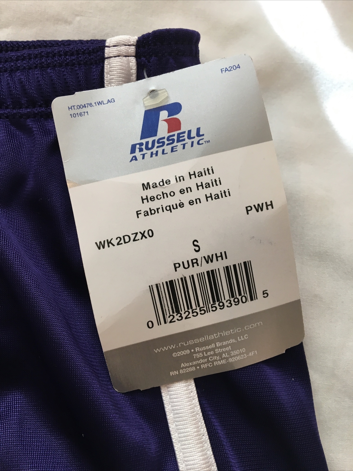 FILA Clemson Tigers pantaloncino sportivo donna Russell Rowing S