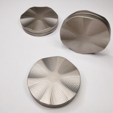 Haptic Coin Fidget Clicker Metal Slider Push Card Pocket EDC Toy Adults Gift PPB