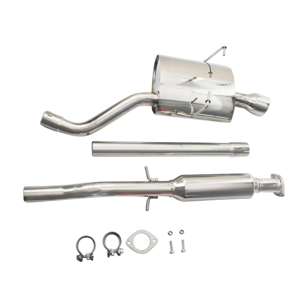 Stainless Steel Mini Cooper One R50 1.6 Cat Back Exhaust System 01 06