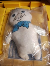 Vintage Pillsbury Poppin' Fresh Doughboy Plush Stuffed Figure ''13" Tall