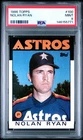 1986 HOF Nolan Ryan Astros (Topps Baseball #100) PSA 9 MINT--Low POP!!