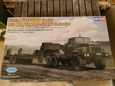 Russian KrAZ-260B withMAZ/ChMZAP-5247G 1:35/85523/HobbyBoss
