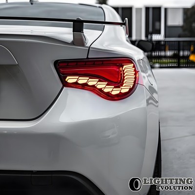 Red LED Tail Lights  For 2012-2020 Toyota 86 Subaru BRZ Scion FR-S W/Sequential