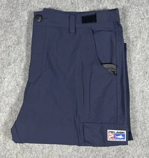 Pelagic Polaris Pants Mens 38x30 Nylon Traverse Navy Lightweight Cargo Fishing