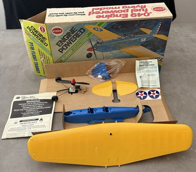 #ad #ad Vintage COX PT 19 Flight Trainer NOS Gas Powered .049 $299.00