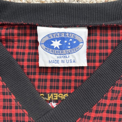 Vintage 2000 St Andrews Golf Old Course Jacket XL Tartan Plaid Windbreaker 129th - Picture 7 of 13
