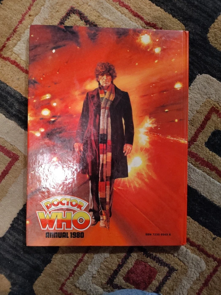 OOP Hardcover Book THE DOCTOR WHO ANNUAL 1980 Tom Baker BBC U.K. Italy Print - Image 4 of 4