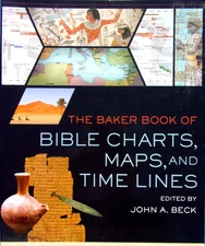 Baker Book of Bible Charts Maps and Time Lines~John Beck~2016~Spiral Bound~NMINT