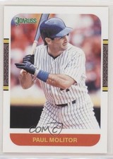 2021 Donruss Retro 1987 Variation Paul Molitor (Image Cropped At Thighs) HOF 0a3