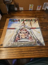 Iron Maiden 12 Inch Aces high 12 EMI 5502 Check It Out