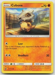Cubone 52/111 Crimson Invasion Common