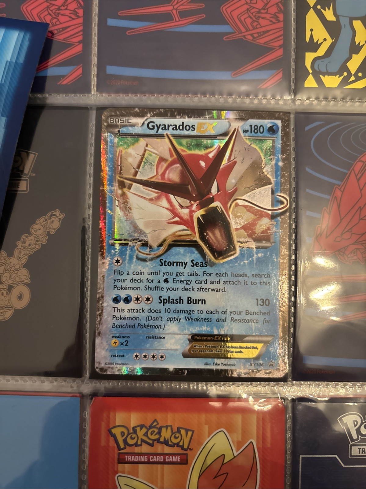 Pokémon Gyarados EX XY Black Star Promos Holo Card XY106 Near mint