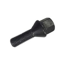 1x Radschraube M12x1,5 Kegelbund 60&deg; 24mm schwarz Mercedes-Benz, Citan (420), eC
