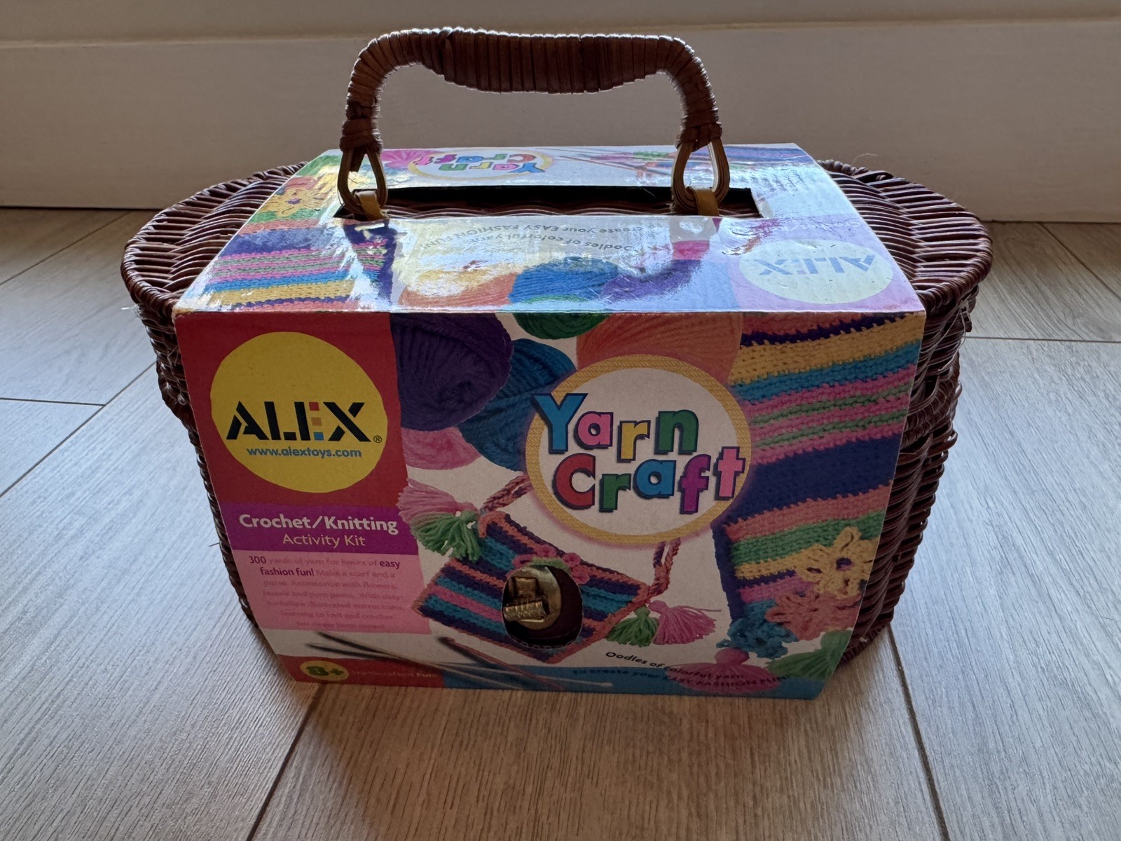 Craft Kit Crochet Knit New Basket