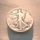 1917-S Reverse Walking Liberty Silver Half Dollar *11