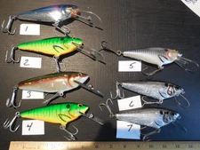 ONE Vintage Original  Bagley Monster Shad Nice Shape 3 DIFFERENT LIPS YOU PICK