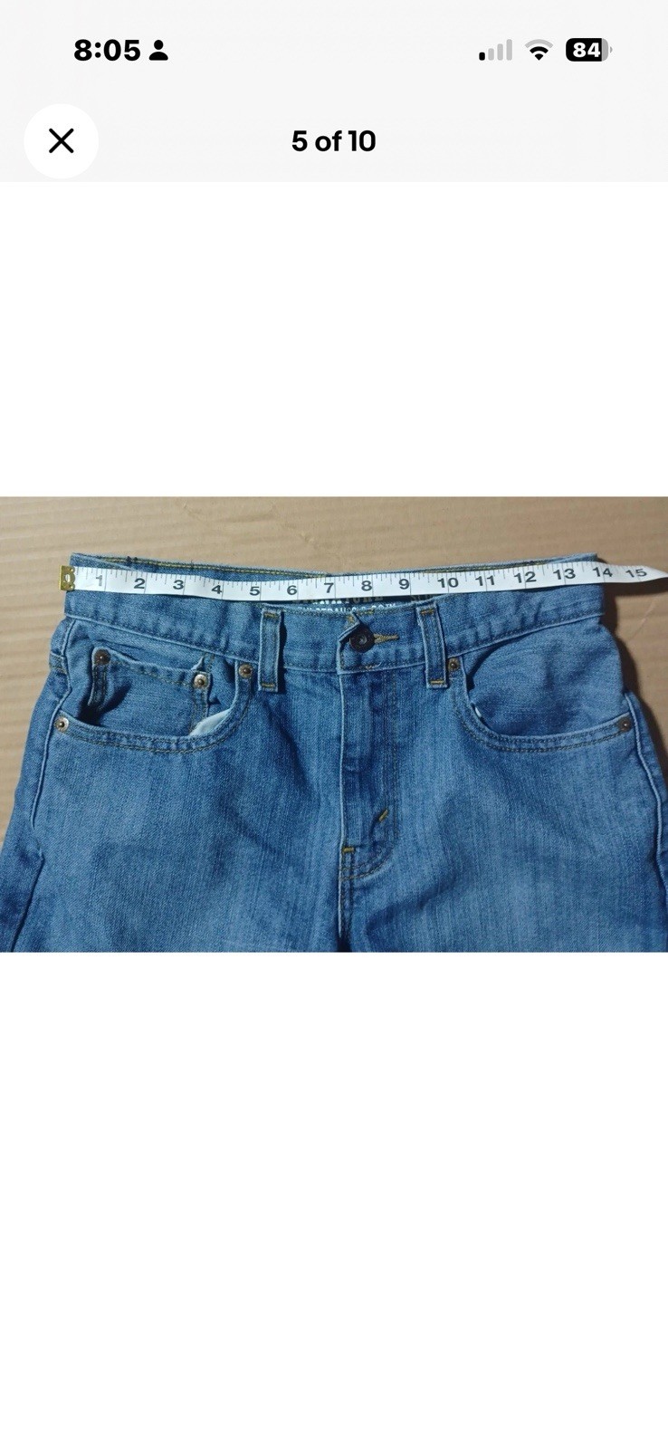 Signature By Levi Strauss Blue Jeans Slim Straight 16 Regular Boys image 7