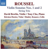 Audio Cd - Albert Roussel - Violin Sonatas Nos. 1 & 2, String Trio - Naxos -D-