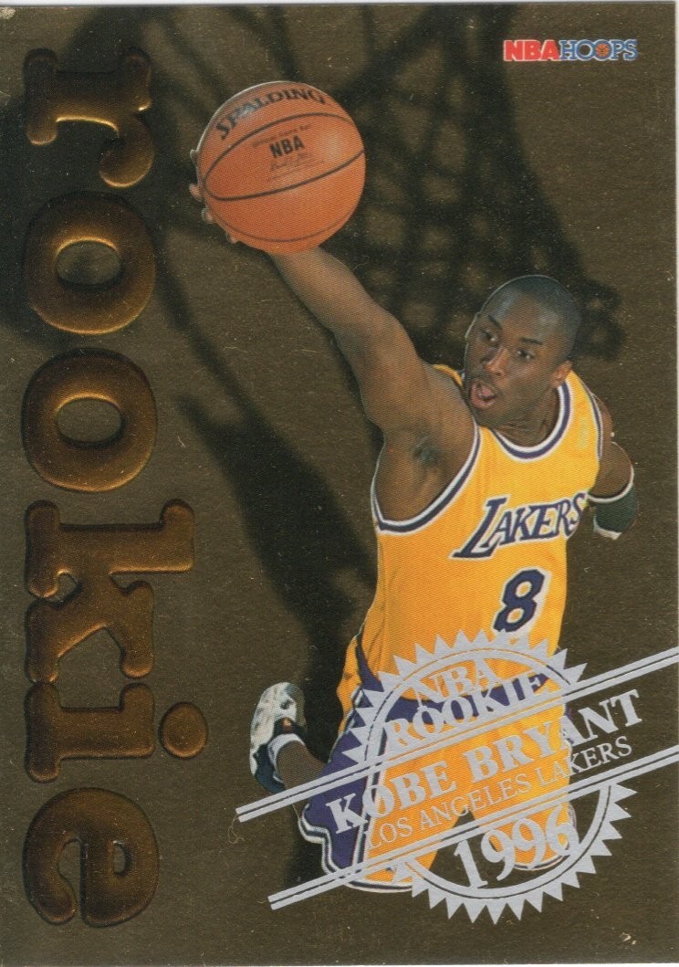 1996-97 NBA Hoops - Kobe Bryant (RC) 3 of 30
