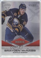 2011-12 Panini Titanium Rookie 17/81 Brayden McNabb #108 1k9