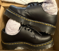Dr. Martens, Unisex 1461 Bex 3 Eye Oxford, Black Smooth, 6 US Women/5 US Men