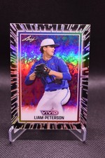 Liam Peterson 1/1 2025 Leaf Vivid Florida Gators Top MLB Prospect