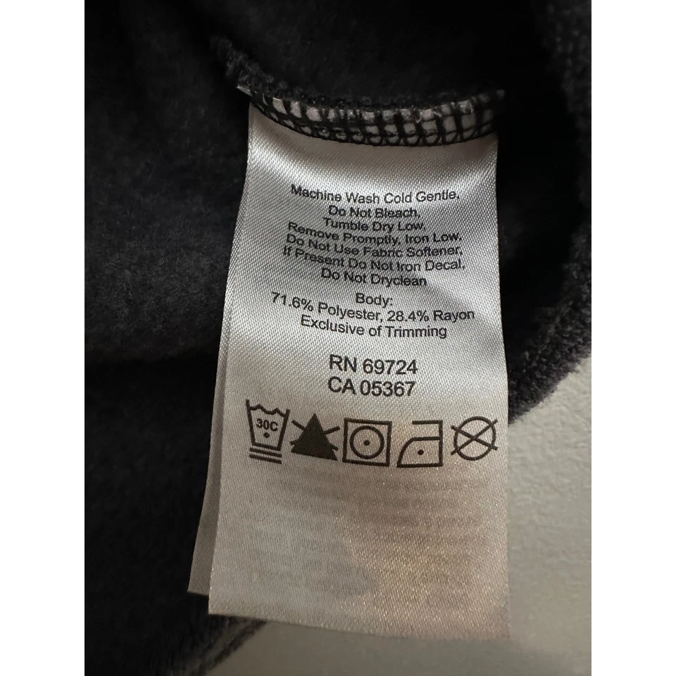 Columbia Womens Small Gray Fleece Hooded Vest Full Zip Sleeveless Jacket Gorp - Image 4 of 4