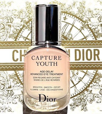 Dior Capture Youth Age-Delay Advanced Eye Treatment Brighten Smooth Depuff 15ml