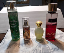 Bath  Body Works  Victoria's Secret Mist Lot Vanilla Bean Noel Used