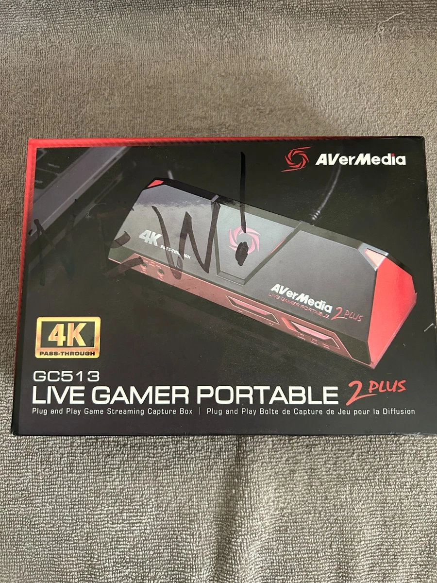 AVerMedia Live Gamer Portable 2 Plus GC513 4K HDMI USB Game